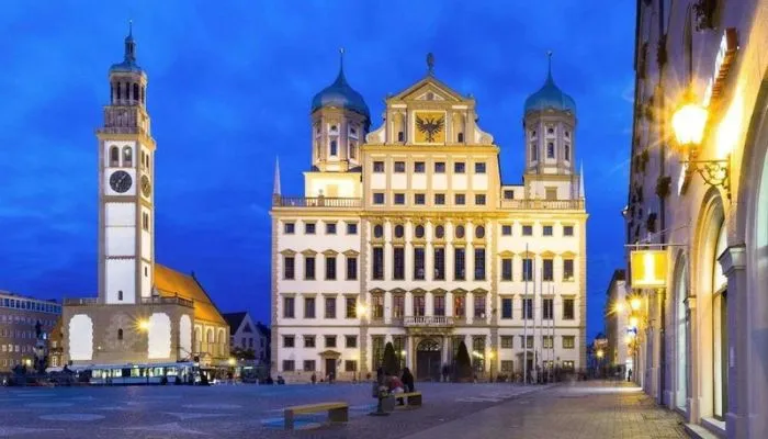 munich to Augsburg hotel ride