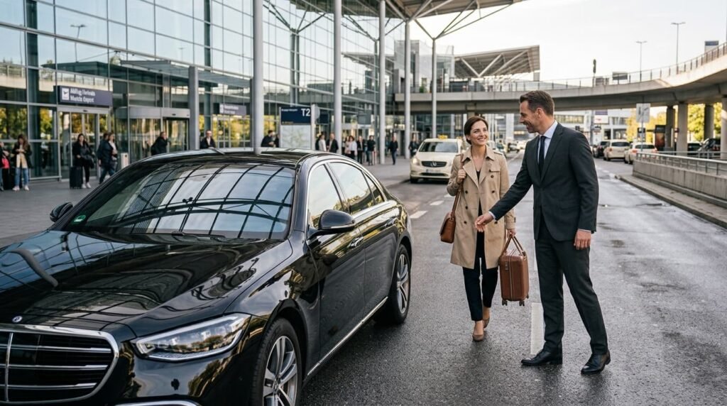 Chauffeur von Flughafen München nach Mandarin Oriental