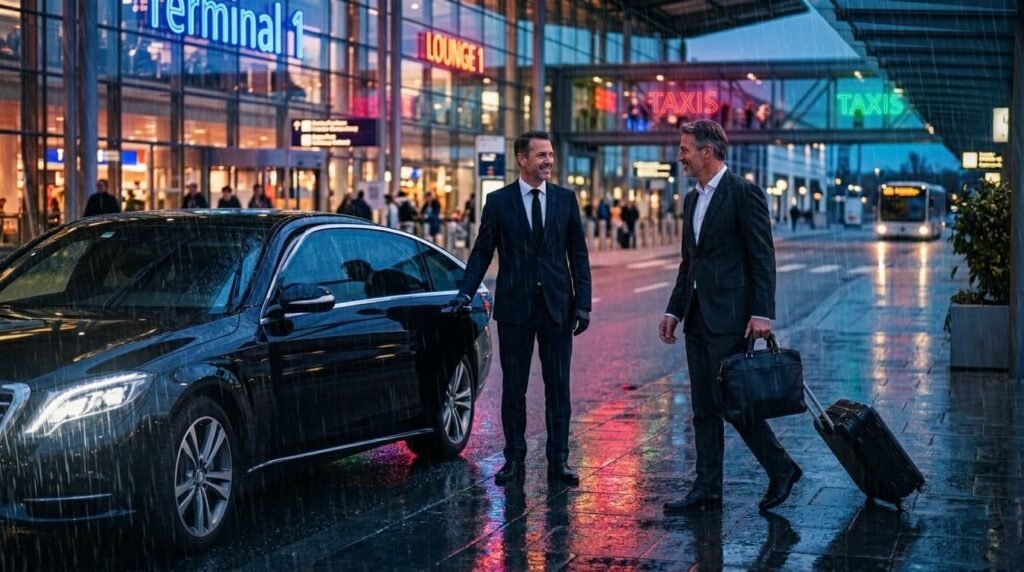Chauffeur von München nach Augsburg