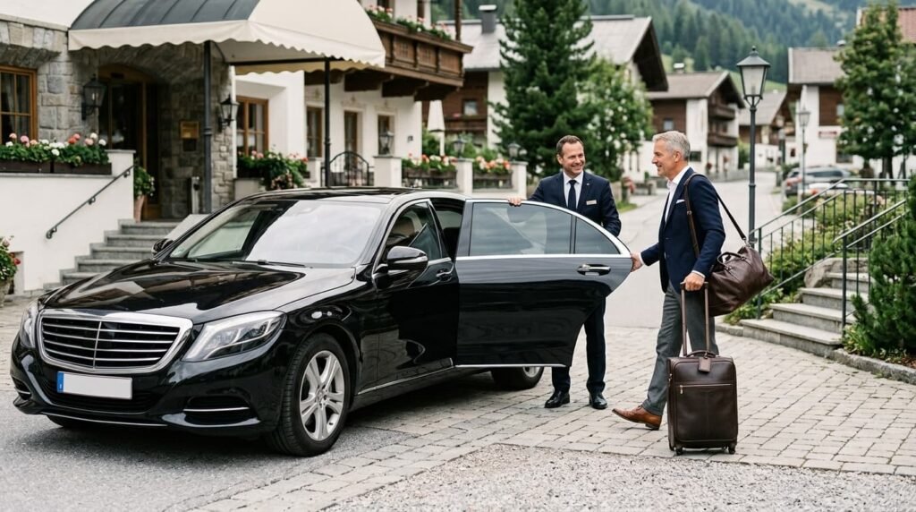 Chauffeur von München nach Kitzbühel
