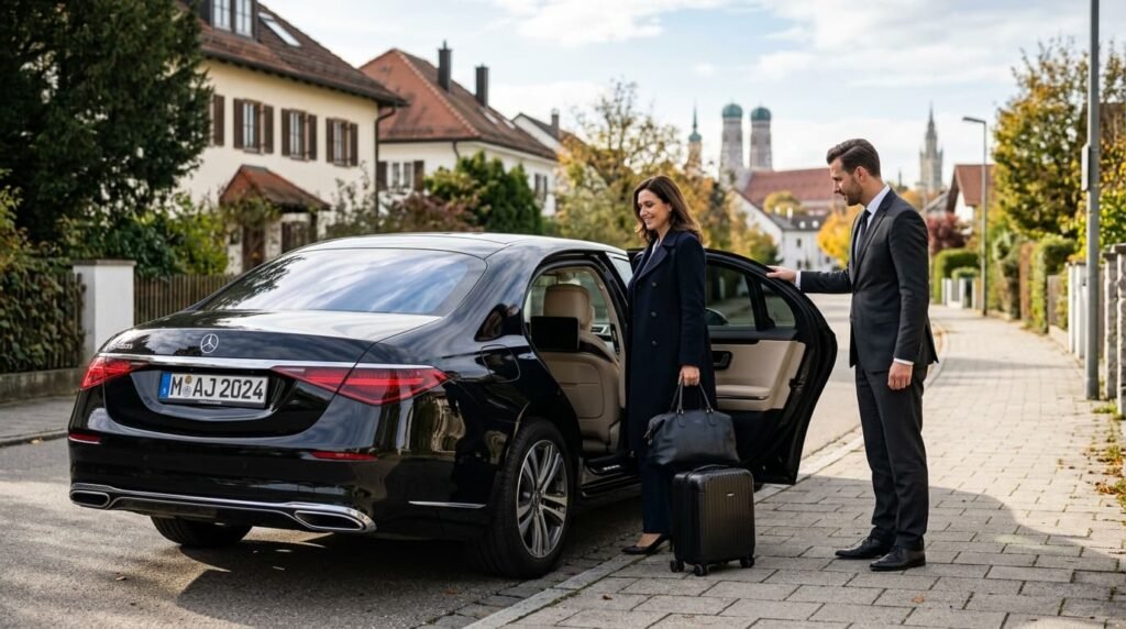 Chauffeur von München nach Pliening
