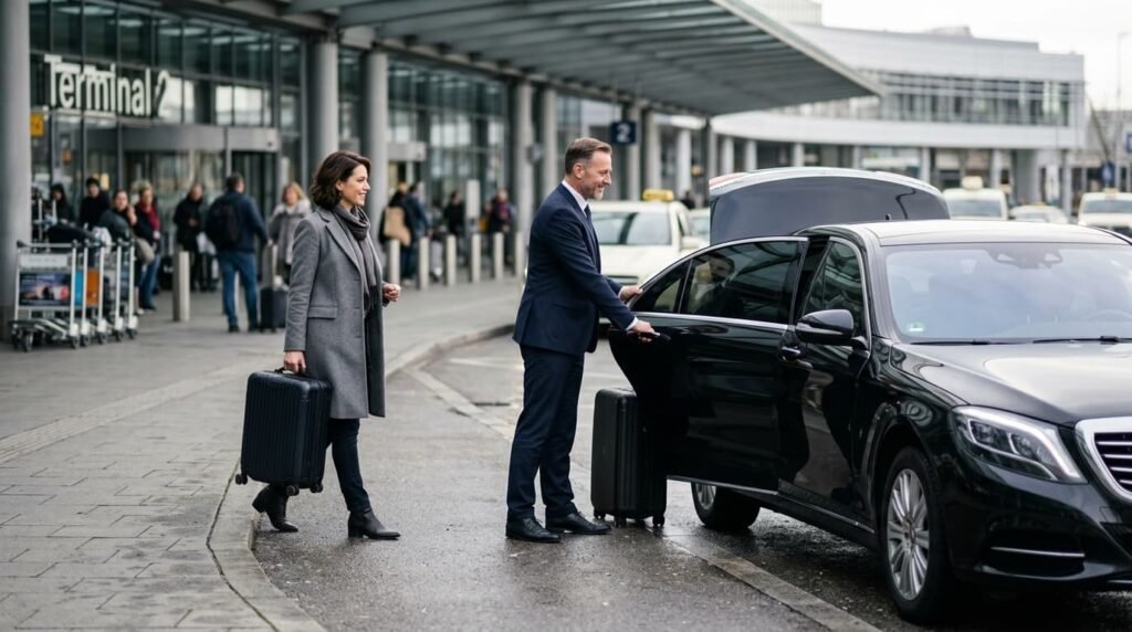 Chauffeurservice vom Flughafen München zur Theresienwiese