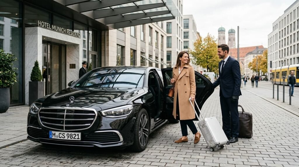 Munich Airport to Marriott Chauffeur