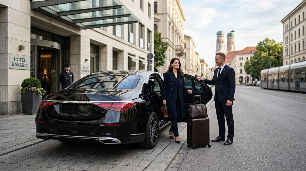 Munich Airport to Roomers Taxi